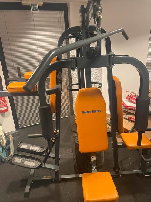 Weimar Fitness Toestel, Sport en Fitness, Fitnessapparatuur, Zo goed als nieuw, Armen, Benen, Borst, Buik, Rug, Ophalen
