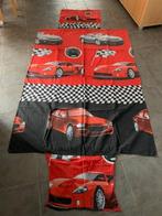 Dekbed overtrek race, Huis en Inrichting, Slaapkamer | Beddengoed, Ophalen of Verzenden, Gebruikt