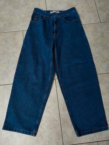 Pantalon Polarskate Big Boy Jeans XS Blue Skater Baggy Wide