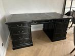 Klassieke Engelse Bureau 180x90 met veel schuiven en kasten, Huis en Inrichting, Bureaus, Ophalen, Gebruikt, Bureau