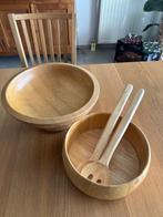 Fruitkom en slakom hout, Enlèvement ou Envoi, Comme neuf