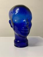 Vintage glazen mannequin hoofd, Antiek en Kunst, Curiosa en Brocante, Ophalen
