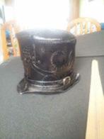 chapeau en cuir steampunk taille tete homme 54 cm travaille, Jongen, 170 of groter, Gebruikt, Ophalen of Verzenden