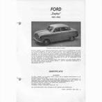 Ford Zephyr Vraagbaak losbladig 1951-1952 #1 Nederlands, Utilisé, Enlèvement ou Envoi, Ford