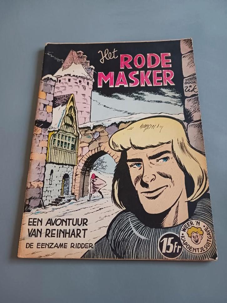 Ridder Reinhart 5, het Rode Masker, 1ste druk, z. g. staat, Boeken, Stripverhalen, Ophalen of Verzenden