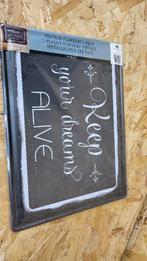 Plaque décorative en métal, Enlèvement, Neuf, Autres types