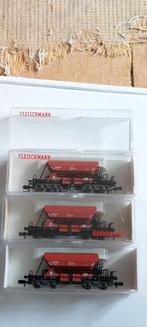 NLK 0731 ZELFLOSSERS FLEISCHMANN 8525 1/160, Gelijkstroom, Fleischmann, Wagon, Ophalen of Verzenden
