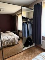Oerdegelijke kleerkast met spiegeldeuren van design winkel, Huis en Inrichting, Ophalen, Zo goed als nieuw, Met deur(en)