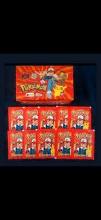 10 boosters Pokemon Merlin Topps Nintendo Rare, Comme neuf, Envoi