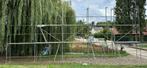 Bouw stelling - Altrad Plettac Assco – totaal 84 m²., Doe-het-zelf en Bouw, Ophalen, Gebruikt, Gevelsteiger, 5 meter of hoger