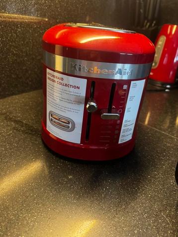 KitchenAid artisan toaster/ broodrooster, Elektronische apparatuur, Broodroosters, Ophalen of Verzenden, Zo goed als nieuw, Uitneembare kruimellade