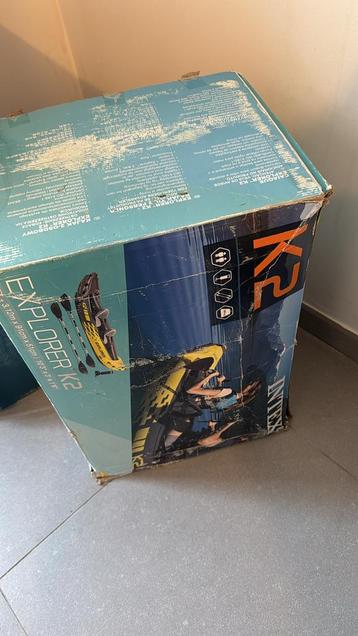 Intex Explorer K2 Kajak nieuw, Enlèvement, Comme neuf, Kayak