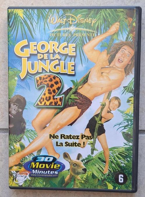 DVD George de la jungle 2 (angl,franç + st neerl), Cd's en Dvd's, Dvd's | Avontuur, Ophalen of Verzenden