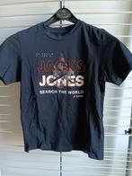 zwarte shirt met print. Jack&Jones maat 152, Kinderen en Baby's, Kinderkleding | Maat 152, Ophalen of Verzenden, Zo goed als nieuw