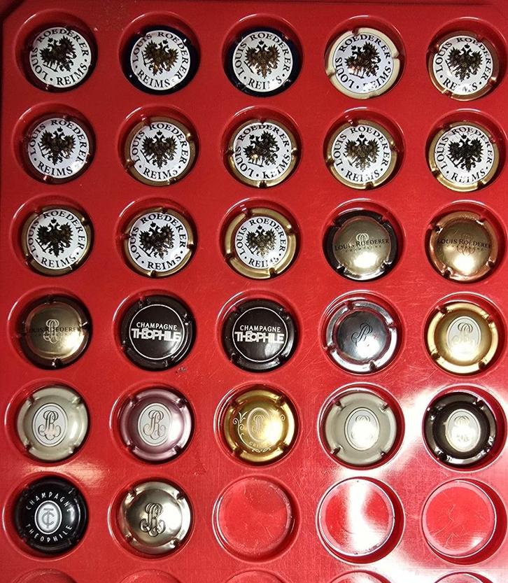champagnecapsules Roederer, Verzamelen, Complete verzamelingen en Collecties, Ophalen of Verzenden
