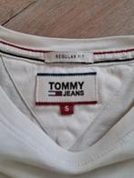 T-shirt wit TOMMY JEANS / small, Wit, Ophalen of Verzenden, Tommy hilfiger, Gedragen