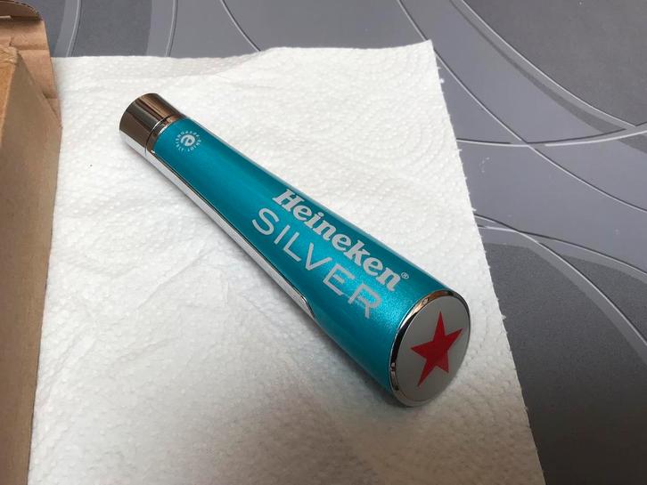 Poignée de robinet Heineken, neuve, Collections, Marques & Objets publicitaires, Neuf, Autres types, Enlèvement ou Envoi