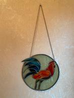 Glasraam loodglas haantje, Ophalen