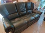 3-zitsbank met relaxbank van +2 pl, Huis en Inrichting, Ophalen, Gebruikt, Leer