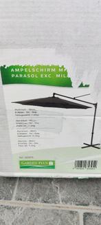 Parasol déporté Garden Plus, Tuin en Terras, Ophalen, Nieuw, Stokparasol, Kantelbaar