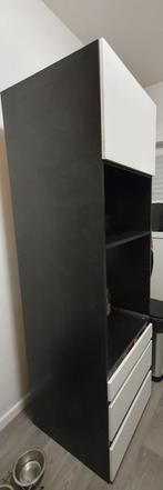 Black Ikea meubel oven+microwave, Elektronische apparatuur, Ovens, Ophalen, Zo goed als nieuw, Oven