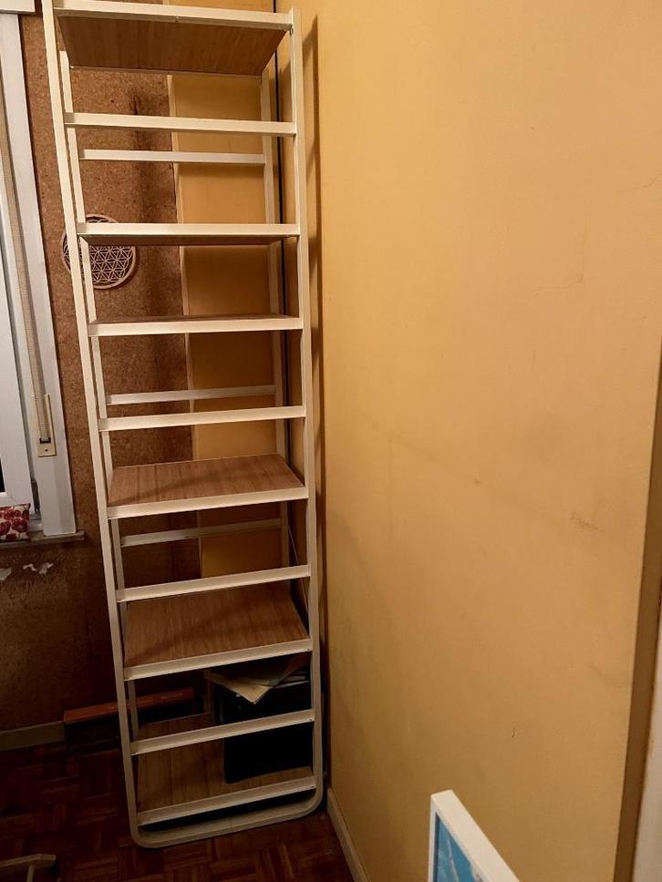 Elvarli bamboe 40X51 - 6 planken - 4 haken - H 215 cm, Kleding | Dames, Kledingrekken, Zo goed als nieuw, Ophalen