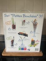 36 glaasjes Appetizers/bouchées/amuses Arcoroc NIEUW, Huis en Inrichting, Overige typen, Nieuw, Ophalen of Verzenden, Glas