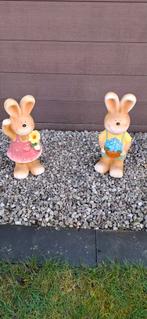 Set met 2 paashazen mooi voor in de tuin of binnen, Diversen, Pasen, Ophalen