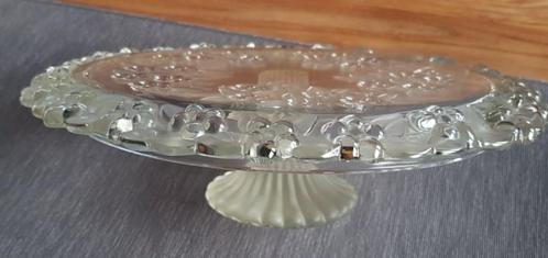 Plat à tarte en verre pâtisserie gâteau cake, Huis en Inrichting, Woonaccessoires | Overige, Zo goed als nieuw, Ophalen of Verzenden