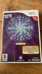 Wii spel miljonairs, Comme neuf, À partir de 3 ans, Enlèvement ou Envoi