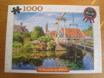 002 - puzzel Kwakelbrug Edam beschikbaar voor biedingen