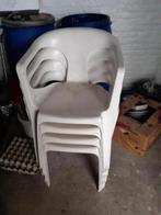 Tuinstoelen, Tuin en Terras, Ophalen, Gebruikt, Stapelbaar