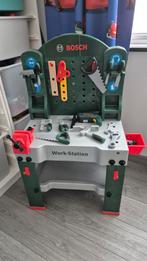 Bosch werkbank met toebehoren, Ophalen, Gebruikt