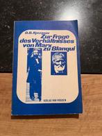 Zur Frage des Verhältnisses von Marx zu Blanqui - Rjazanov, Gelezen, Ophalen of Verzenden, D.B. Rjazanov, Overige onderwerpen