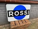 ROSSI oud emaille reclamebord, Ophalen of Verzenden, Gebruikt, Reclamebord