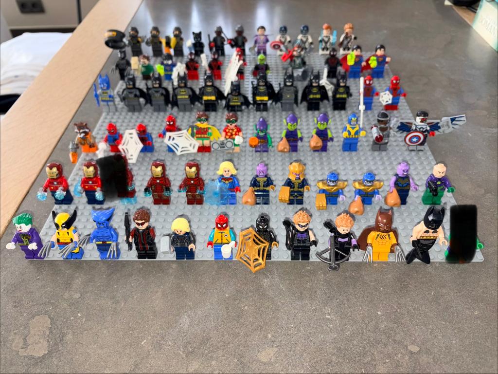 Lego figuren Marvel/ DC Comics / film 3€ per stuk, Marvel, Lego, Ophalen of Verzenden, Zo goed als nieuw