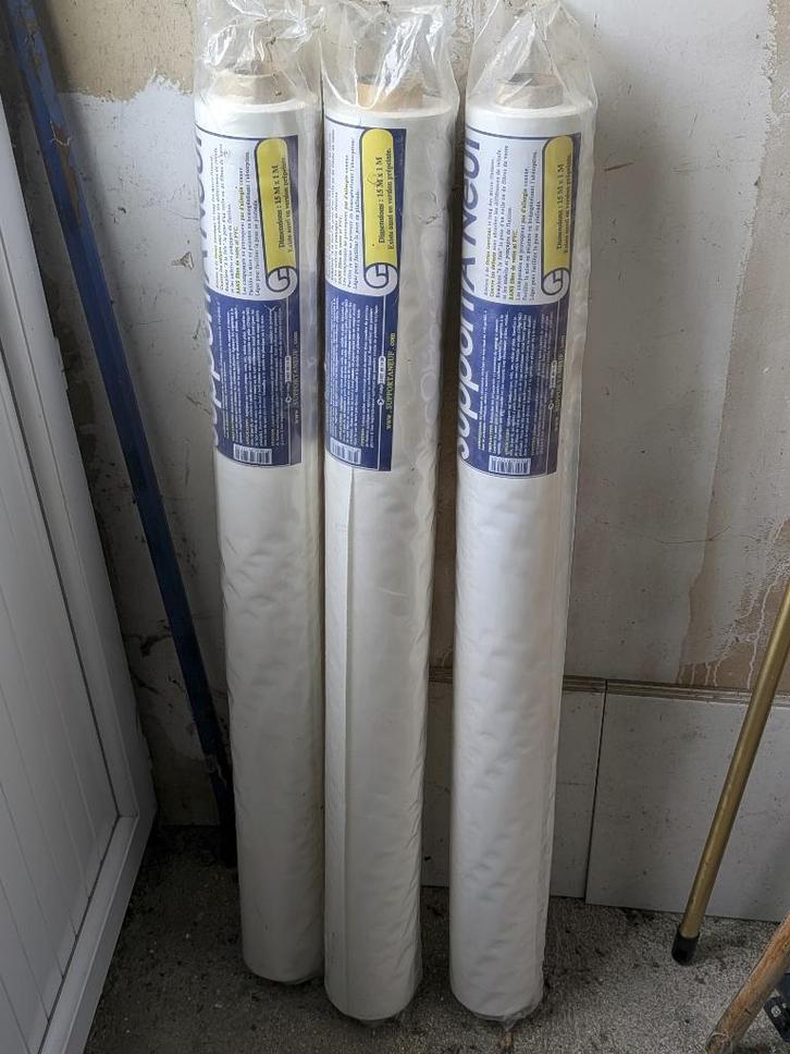 Support à neuf 150g/m² (x3), Bricolage & Construction, Bricolage & Rénovation Autre, Neuf, Enlèvement
