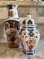 Set Imari Japanse porselein vaasje en gemberpot, Enlèvement ou Envoi