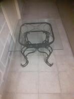 petit table en fer forgé noir, en bon état, Maison & Meubles, Enlèvement, Comme neuf