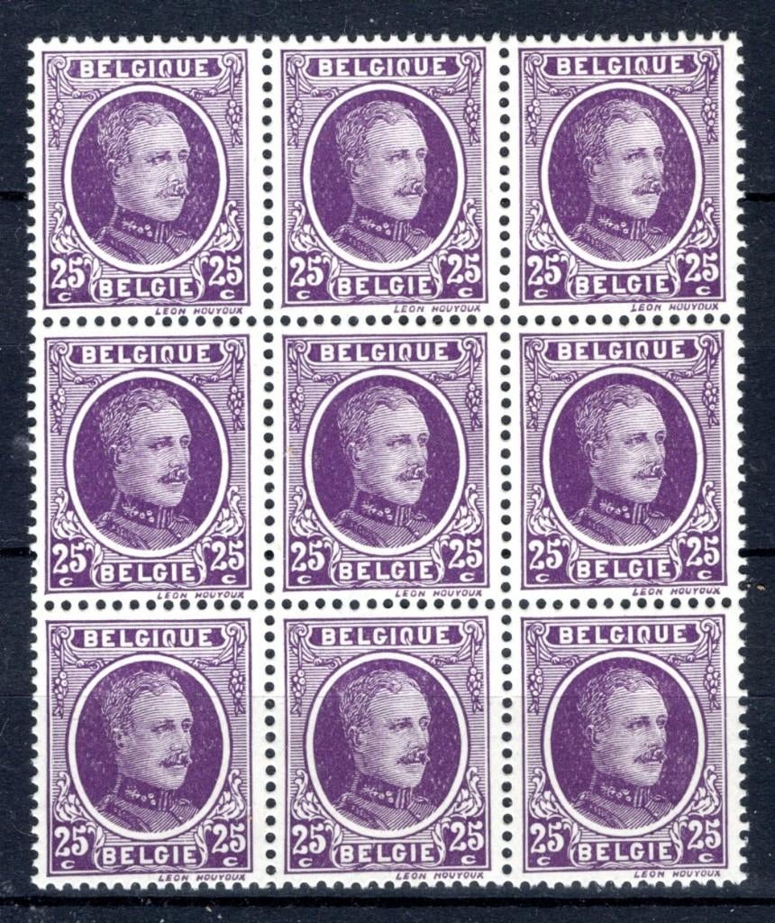 198 MNH 1922 - S.M. le Roi Albert (19 pièces) -1, Enlèvement ou Envoi, Non oblitéré, Neuf