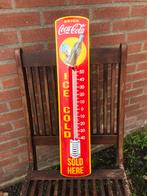 Coca Cola emaille reclamebord, Verzamelen, Ophalen, Gebruikt, Reclamebord