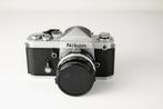 Nikon F2 + Nikkor 50mm F2, Ophalen of Verzenden, Gebruikt, Spiegelreflex, Nikon