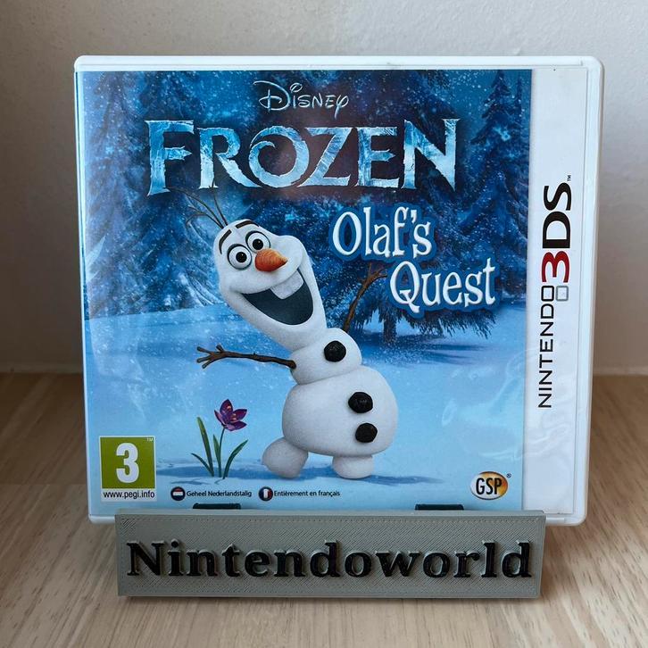 Disney Frozen - Olaf's Quest (3DS), Games en Spelcomputers, Games | Nintendo 2DS en 3DS, Zo goed als nieuw, Ophalen of Verzenden