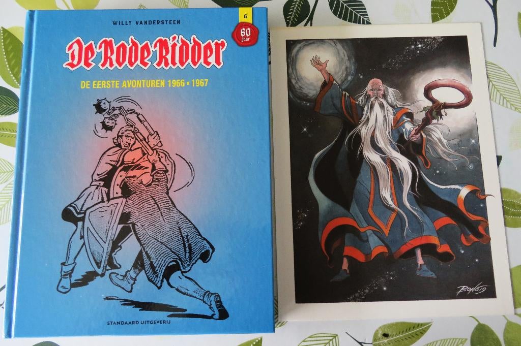 Rode ridder integrale blauw nr 6, Ophalen of Verzenden, Zo goed als nieuw, Willy Vandersteen