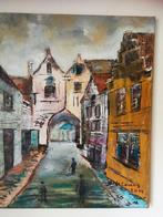 Schilderij olieverf paletmes, nieuw., Ophalen