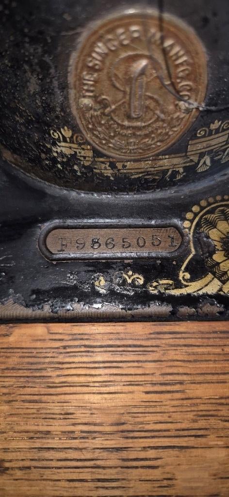 Singer naaimachine uit 1920 prima staat, Antiek en Kunst, Antiek | Naaimachines, Ophalen