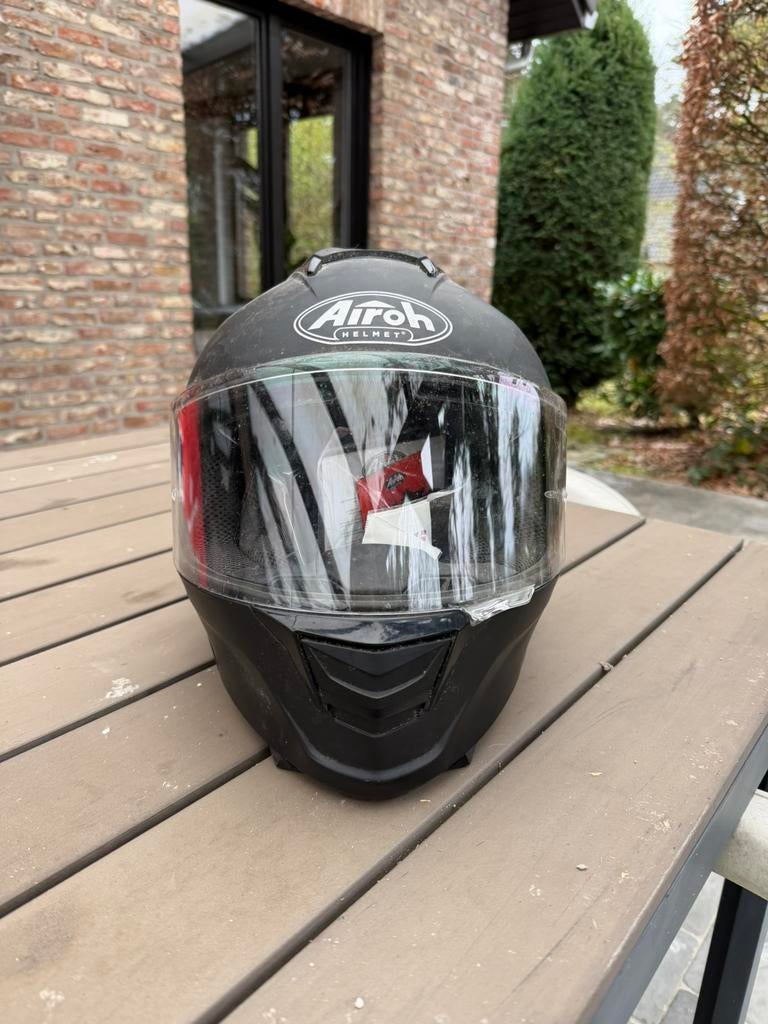 Zwarte helm, Motoren, Kleding | Motorhelmen, Ophalen, Tweedehands, M, Dames