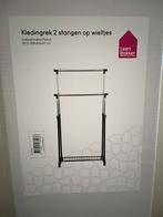 Leen bakker kledingrek, Ophalen, Met wielen, Nieuw