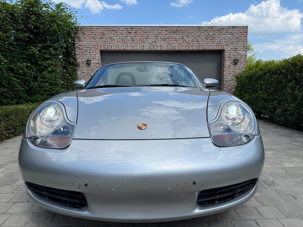 Porsche Boxster 2.7i Tiptronic S, Auto's, Automaat, Achterwielaandrijving, Zwart, Leder