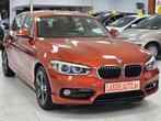 BMW 1 Serie 116 1.5i S1 Sport Gps Blue Cuir Chauffants Cruis, Auto's, 1 Reeks, Gebruikt, Overige kleuren, Leder